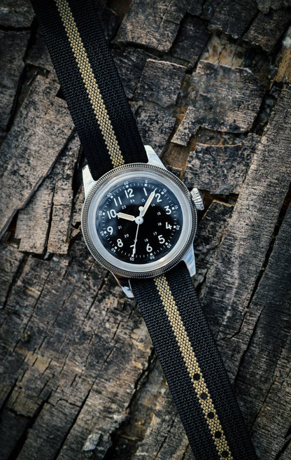 RDUNAE RA05 Vintage Military Watch 2035 Movement Quartz K1 Mineral Glass Crystal Stainless Steel Luminous Waterproof Men Watches
