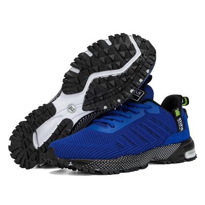 Baasploa Men Running Sneakers Brand Casual Lightweight Designer Mesh Jogging Shoes Male Breathable Lace-Up Sports Walking Shoes