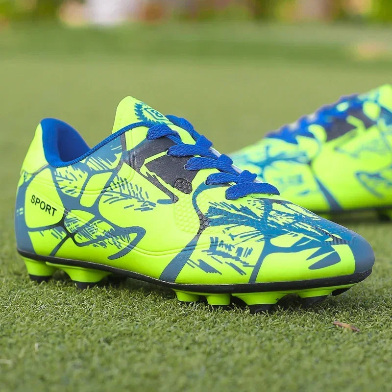 New Men Soccer Shoes Kids Cleats Grass Adult Professional Football Boots Ultralight Non-Slip Boys Training Shoes