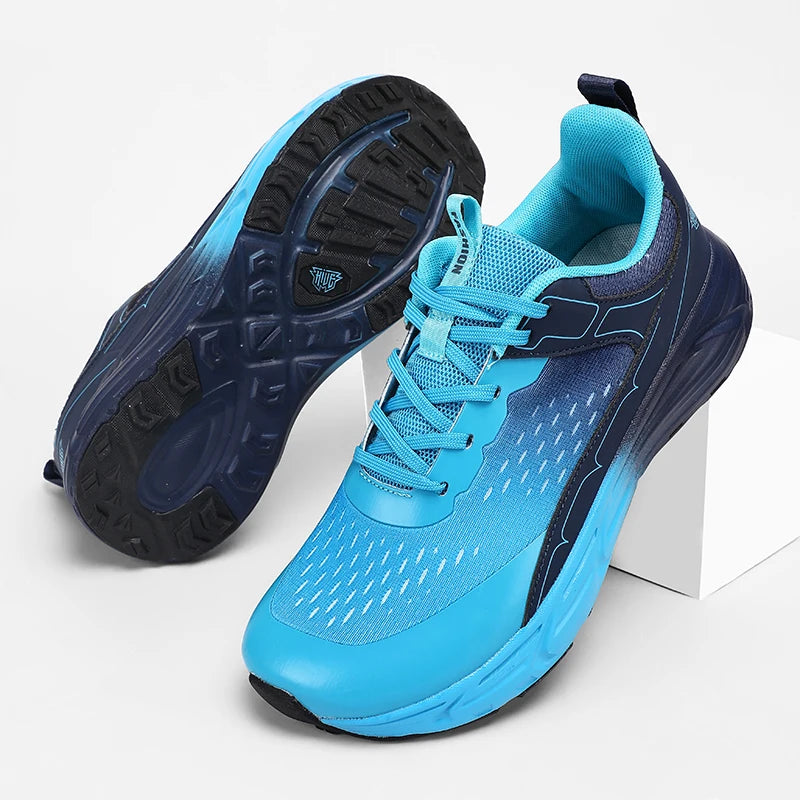 Wide Box Toe Sneakers Platform Soles Fashion Casual Sports Shoes Men Running Walking