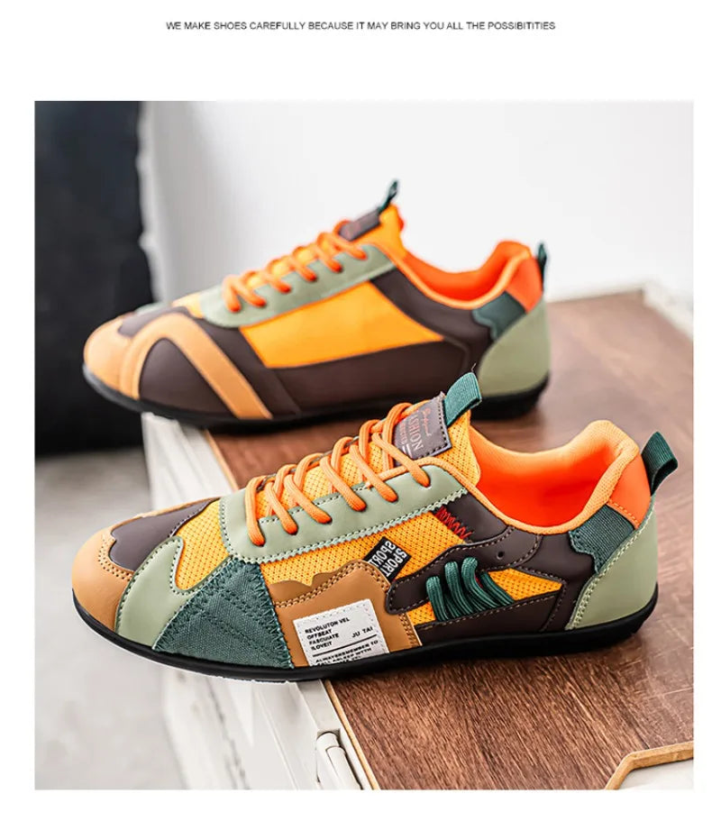 High Quality Shoes for Men Summer New Mesh Breathable Youth Leisure Running Sneakers Walking Men Shoes Light Sneakers Zapatillas