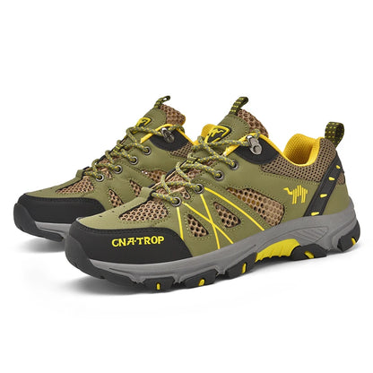 Men's Hiking Shoes Breathable Mesh Sports Single Shoes Summer Outdoor Wear-resistant  Hiking and Hunting Tactical Sports Shoes
