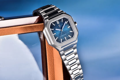 2026 New PAGANI DESIGN Square Quartz Luxury Watch For Men AR Sapphire Mirror Japan Movt Man watch Luminous 316L All Steel Watch