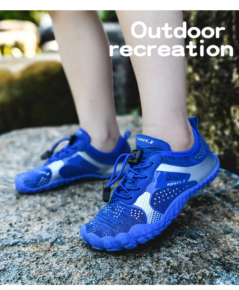 Children Swimming Water Shoes Quick Dry Beach Aqua Shoe Boy Girl Barefoot Sports Wading Sneakers Kids Diving Fishing Surf Sandal