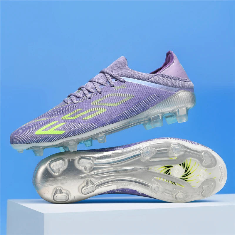 New Men Football Boots Non-Slip Match Grass Cleats High-top High-quality Soccer Shoes Futsal Sneakers Indoor Hot-selling Outdoor