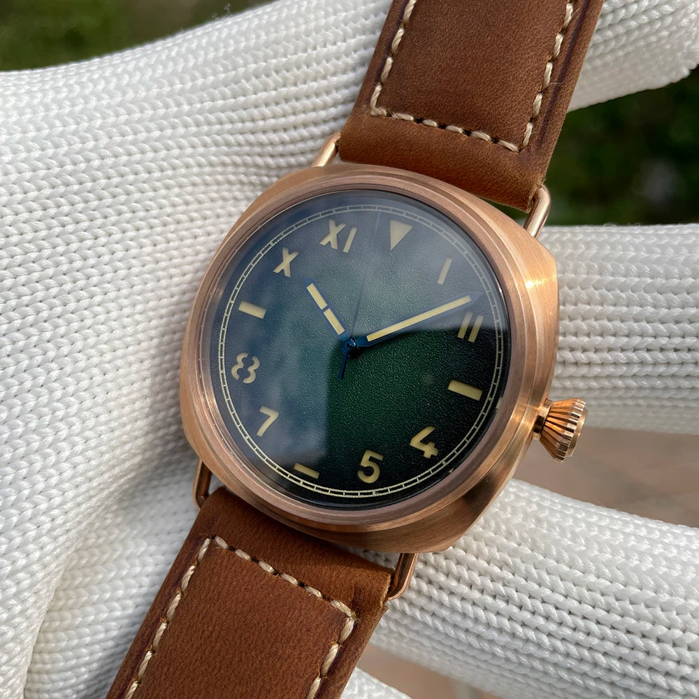 STEELFLIER Official SF760S Luxury Bronze Mechanical Watch NH35 Movt Sapphire Crystal Swiss Luminous 20Bar Waterproof Wristwatch