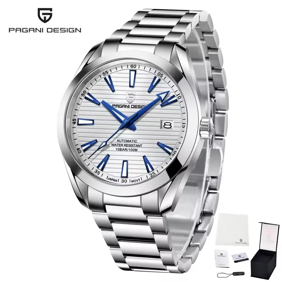 2026 New PAGANI DESIGN 40MM Business Men Mechanical Watch Luxury Sapphire Glass Automatic Watches 100M Waterproof Watch for Men