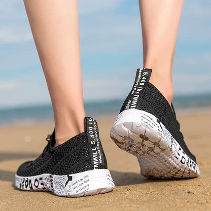 Men Women Aqua Shoes Wading Water Upstream Outdoor Sports Beach Sneakers Canyoning Camping Amphibious River Tracing Creek