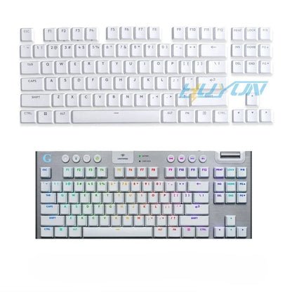 G915 913 TKL G815 G813 Textured Anti Slip Transparent Backlit Keycap, Suitable for Logitech Mechanical Keyboard