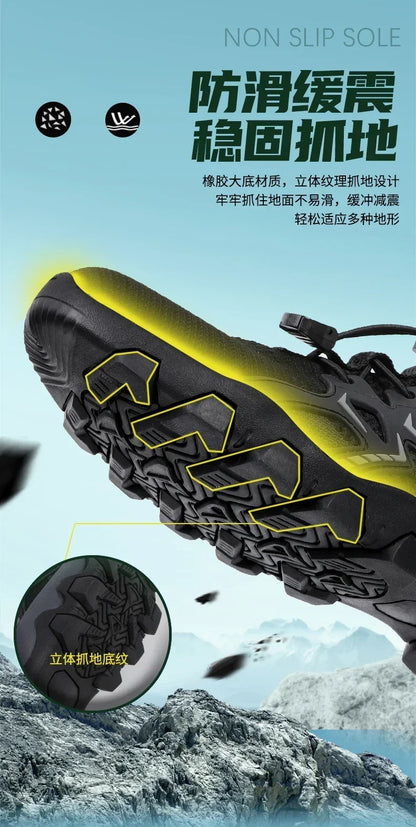 Unisex Breathable Quick Drying Fishing Water Sport Shoes Summer Upstream Barefoot Aqua Boots Outdoor Non-Slip Women Beach Shoes