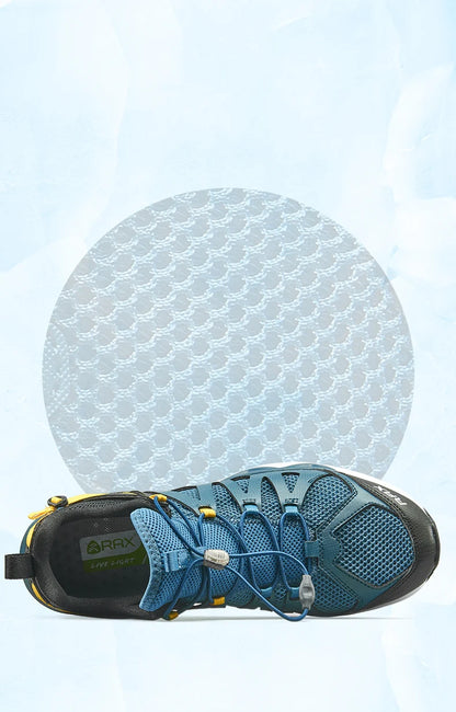 RAX New Men Women Summer Hiking Shoes Breathable Upstream Shoes Trekking Aqua Shoes Outdoor Fishing Camping Sneaker Men