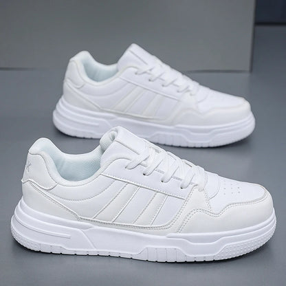Plus Big Size 50 51 52 Mens Leather Sneakers Casual Sports Shoes Flat Skateboard Shoes Hot Sale For Dropshipping