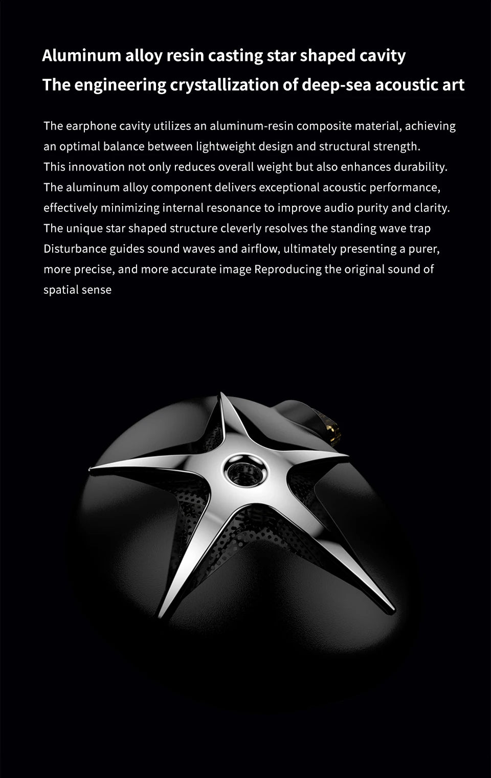 TRN Starfish HiFi Wired Earphones 12mm Dynamic Driver In-Ear Monitors with Beryllium Diaphragm, Detachable Cable Audiophile HiFi Headphones