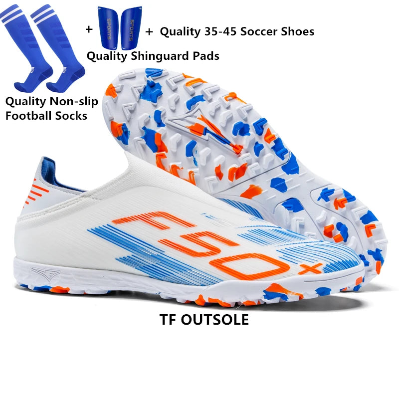 Size 35-45 Men FG/TF Football Boots Futsal Professional Unisex Boys Soccer Shoes Football Shoes Sneakers