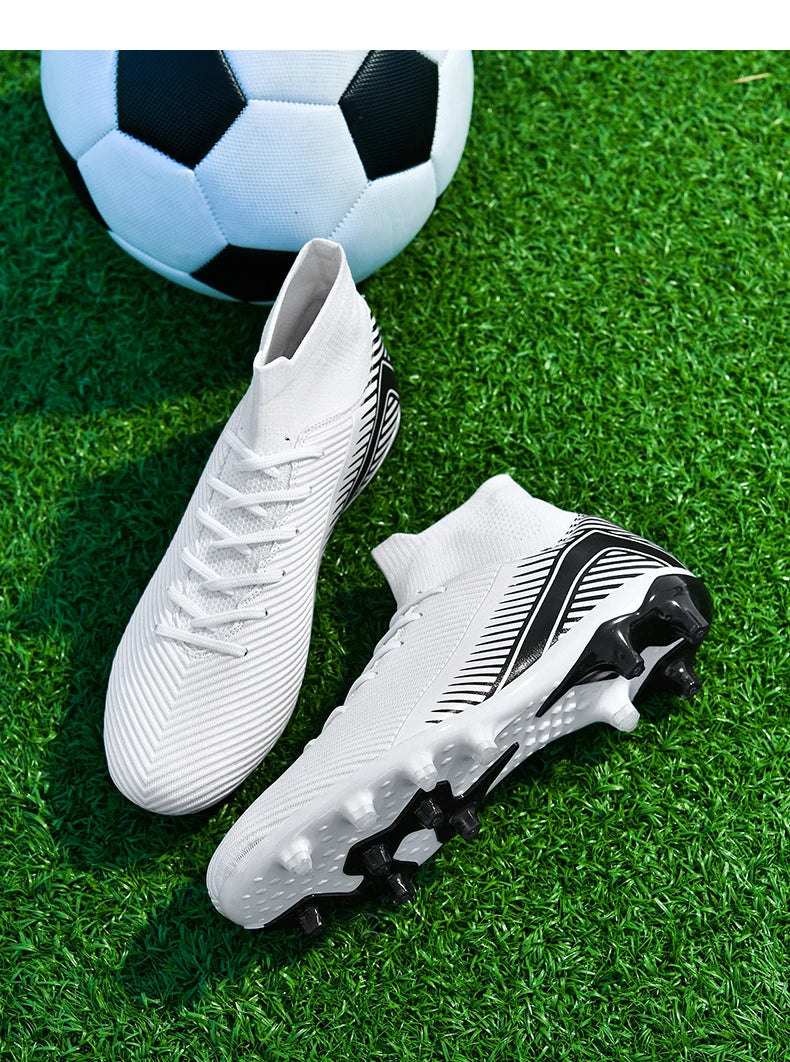 New Men Professional Soccer Shoes Non-slip Football Boots Unisex Breathable Futsal Sports New Cleats Drop Shipping Ultralight