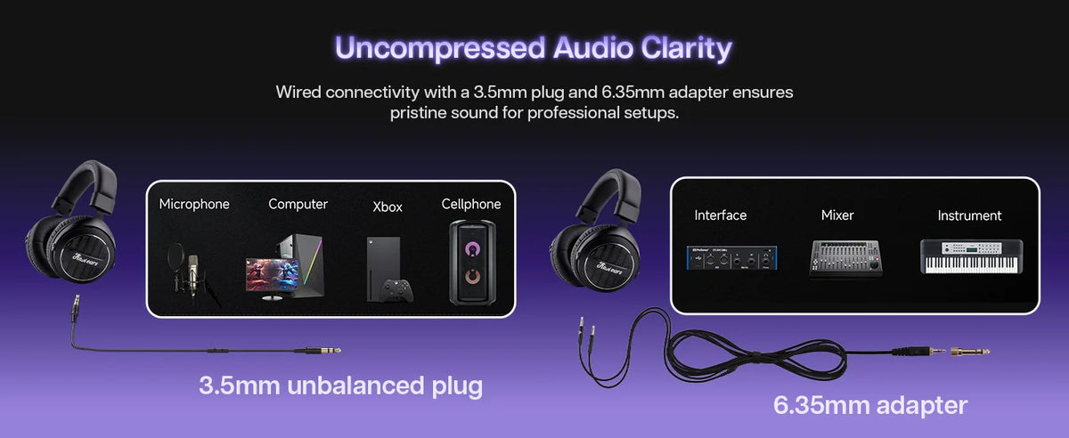 Linsoul Kiwi Ears Ellipse Studio-Grade Open-Back Dynamic Driver Headphones with Detachable Cable, Hi-Fi Bass Over-Ear Wired Headset