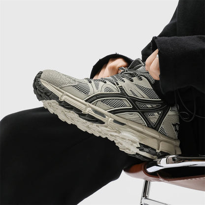 New Men Casual Shoes Outdoor Breathable Running Fashion Walking Leisure Lace-up Jogging Loafers Brand Sneakers Blade Comfortable