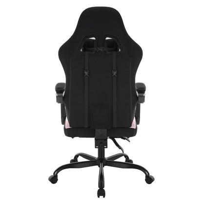 Cadeira de computador giratória WOLTU com função de massagem, cadeira de escritório ergonómica com almofada e apoio para os pés, cadeira gaming ajustável em altura