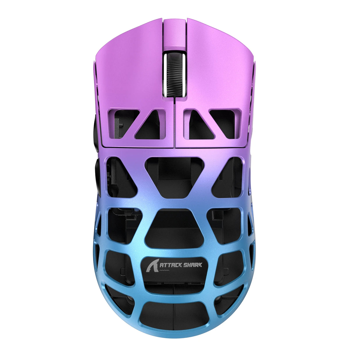 Mouse ATTACK SHARK R3 8KHz in lega di magnesio, sensore PixArt PAW3395, fino a 26000 DPI, 2.4G/BT/cablato, ultraleggero da 46g, per PC/Mac