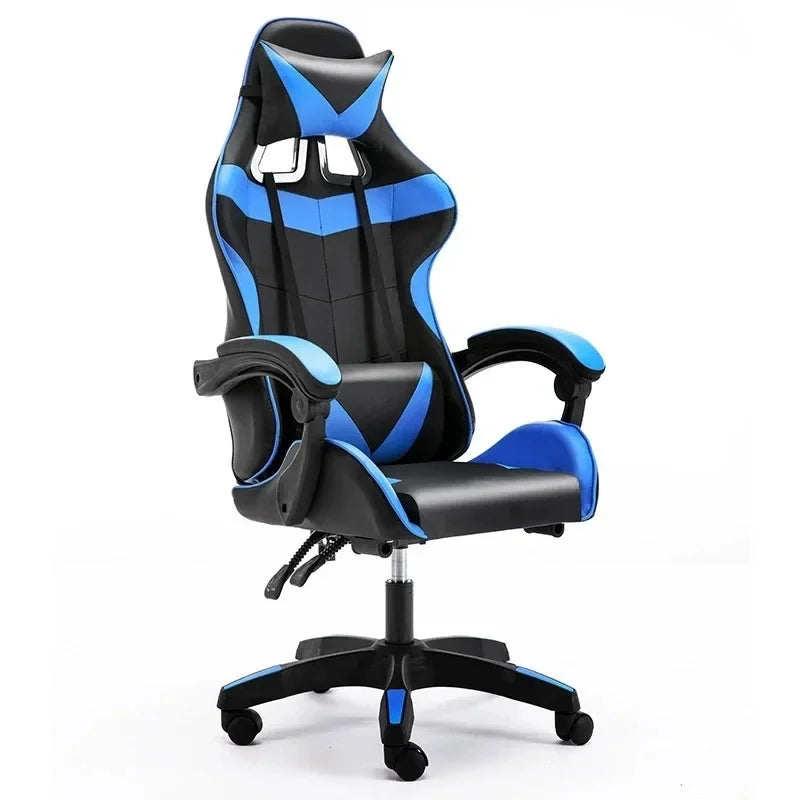 Chaise Gaming Chair Sofa with Bluetooth Speaker, Ergonomic Computer Gaming Chair, Office Chair with Adjustable Height, Reclining Gamer Chair