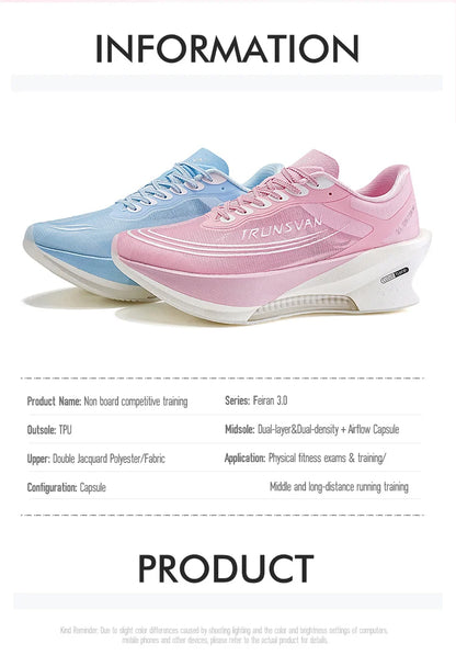 IRUNSVAN Airflow Capsule Sports Shoes Marathon Boardless Training Exclusive Running Shoes for Men and Women 166