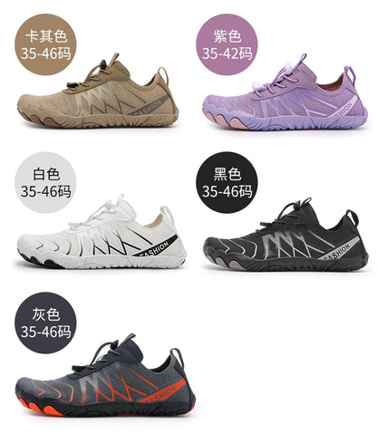 Unisex Water Shoes Quick Dry Aqua Shoes Anti-slip Barefoot Beach Sneakers for Men Women Swimming Surfing Wading Outdoor Sports