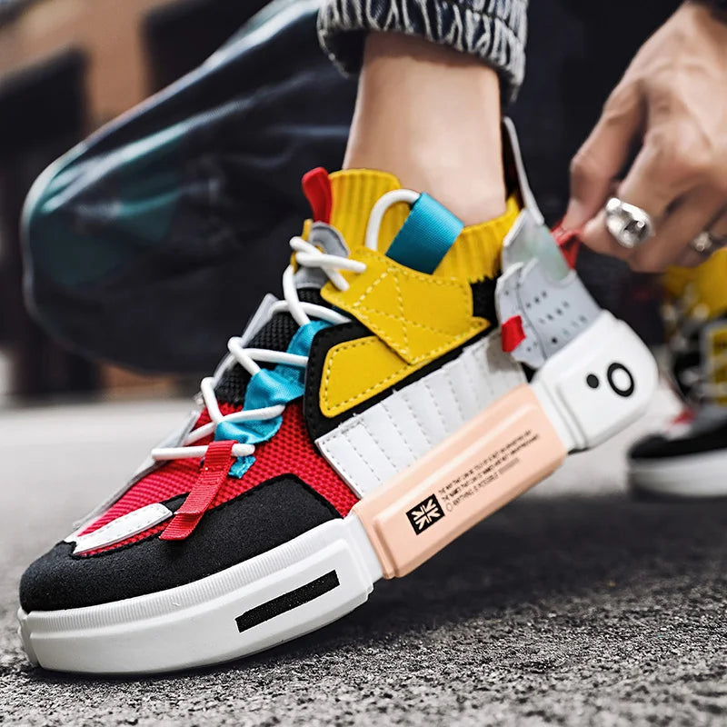 Shoes men Sneakers Male casual Mens Shoes tenis Luxury shoes Trainer Race Breathable Shoes fashion loafers running Shoes for men