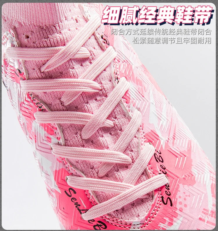 Size 34-46 Men FG/TF Football Boots Futsal Professional Unisex Kids Soccer Shoes Training Outdoor Boys Football Shoes Sneakers