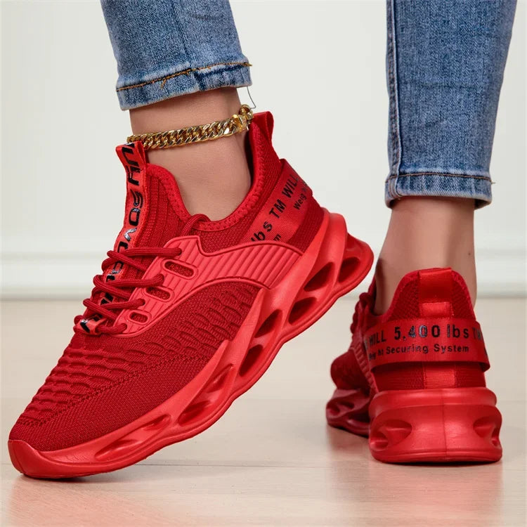Hot Sale Pink Casual Sneakers Women Men Blade Shoes Big Size 46 Light Breathable Running Shoes Shoes Men Mesh Sports Sneakers
