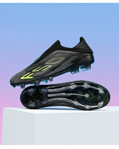 New Men's Football Boots Turf Comfortable Cleats Futsal Non Slip Soccer Shoes Sport Ultralight Fg Grass Indoor Adult Non-Slip