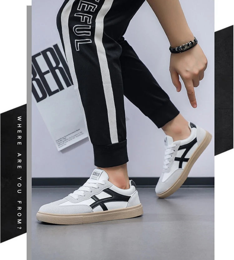 Men's Casual Shoes  New Fashion Lightweight Casual Outdoor Walking Shoes Sneakers Anti-slip Flat Men's Shoes