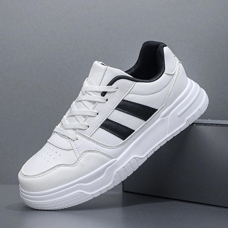 Plus Big Size 50 51 52 Mens Leather Sneakers Casual Sports Shoes Flat Skateboard Shoes Hot Sale For Dropshipping