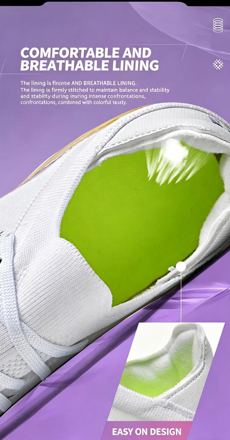 Ultralight Outdoor Sport Men's Soccer Shoes Training Football Sneakers for Youth Turf Soccer Cleats Cleats Non-Slip