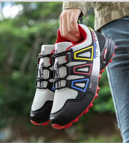Women Waterproof Hiking Shoes Men‘s Big Size To 48# Outdoor Trainers Trekking Sneakers Climbing Trekking Hunting Tactical Sneake