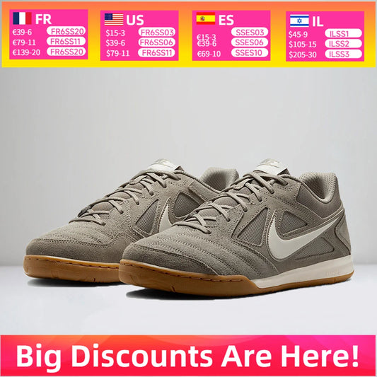 Nike Gato Indoor Soccer Shoes Enhanced Grip Lightweight Design Multi-Sport Training Durable Unisex HQ6020-301