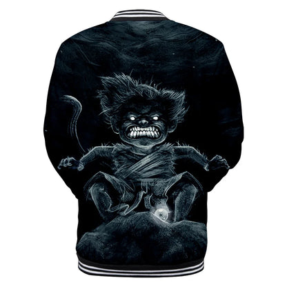 New Japanese Anime Dragon Ball Z Varsity Jacket Autumn Casual Sweatshirt Hoodie Coat Jacket Brand Baseball Jacket