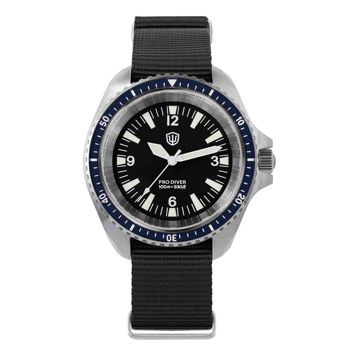 Watchdives WD1980 V3 38mm Men Watch Vintage VH31 Ronda 515 Sweep Seconds Quartz Movement Watches Luminous Sapphire Wristwatch