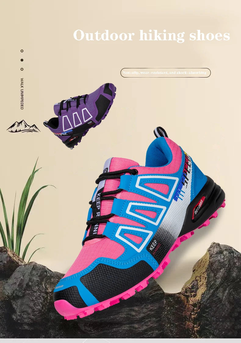 Women Waterproof Hiking Shoes Men‘s Big Size To 48# Outdoor Trainers Trekking Sneakers Climbing Trekking Hunting Tactical Sneake