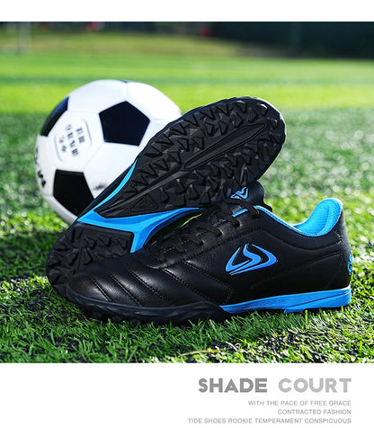 Unisex Large Size Adult Training Game Sneakers Indoor Outdoor Lawn Youth Student Sport Soccer Shoes 39-45#