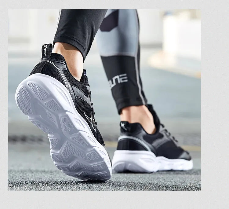 Xtep Running Shoes For Men 2020 Spring Rebound Comfortable Sports Shoes Durability Stability Breathable Sneakers 880119115036