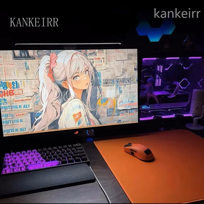 Premium Black Speed Gaming Mouse Pad, Non-Slip Rubber Mouse Mat, Ultrafine Surface Extended Desk Mat for PC, Laptop & E-Sports Gaming