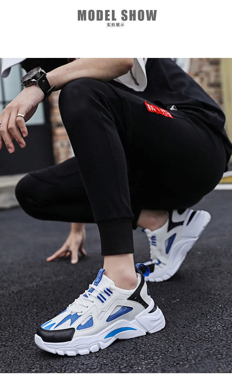 Men's new outdoor casual shoes fashionable sports shoes lightweight comfortable breathable men's shoes