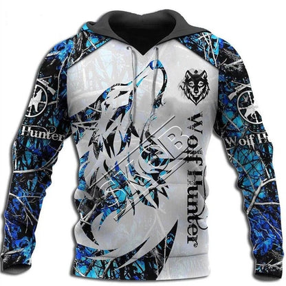Fashion Autumn lion,wolf Hoodies White Tiger Skin 3D All Over Printed Mens Sweatshirt Unisex Zip Pullover Casual Jacket