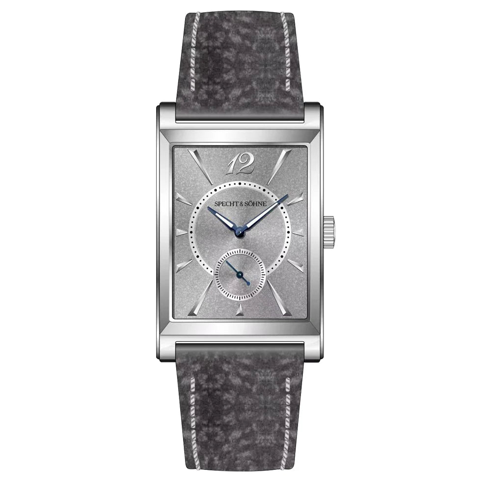 2025 New Fashion Specht & Söhne Square Watch Men's Watches Ultrathin Japan Movt Casual Men Watch Black Color Reloj Hombre 26MM