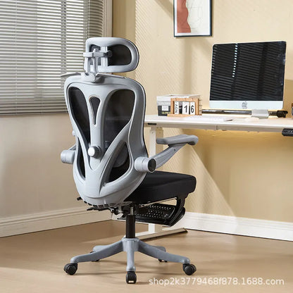 UVR Ergonomic Office Chair with Adjustable Height, Reclining Executive Desk Chair, Comfortable Swivel Boss Chair with Armrests for Home & Work