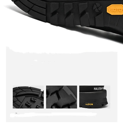 2025 New Hiking Shoes Non-Slip Grip Men's Spring Fall Outdoor Casual Sports Shoes Breathable Comfortable Durable Leisure Sneakers