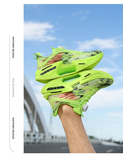 Running Shoes Training Speciality Marathon Men Sports Breathable Lightweight Women's Comfortable Nonskid Leisure Sneakers