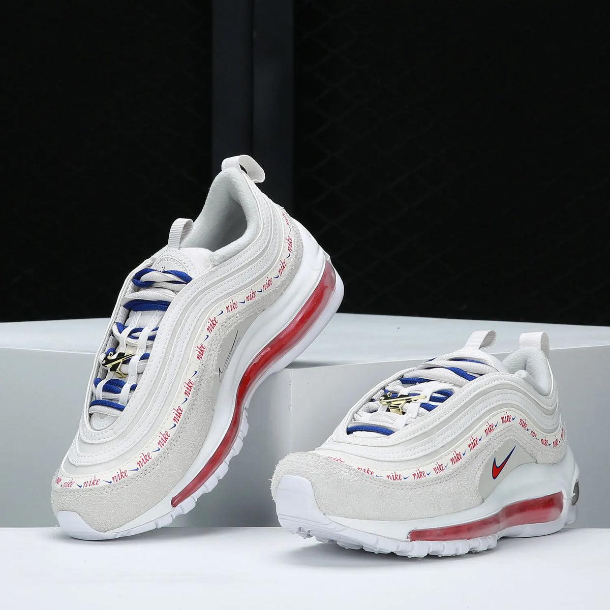 Nike genuine AIR MAX 97 women's low top air cushioned sports shoes DC4013-001