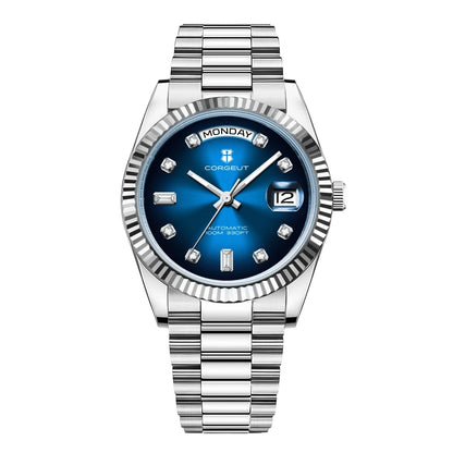 Reloj de lujo Corgeut de 36MM para hombre ST1644, reloj de pulsera mecánico automático con cristal de zafiro, relógio masculino 10BAR, para natación y vestir
