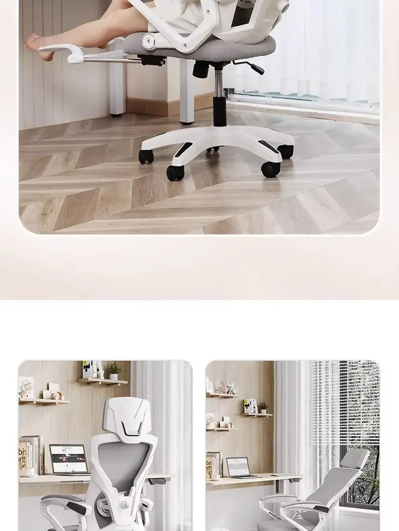 MDNG Ergonomic Office Chair Mesh Swivel Gaming Chair with Comfortable Reclining Design, Executive Desk Chair for Home Office & Study